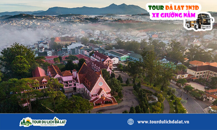 Tour Đà Lạt 3 ngày 3 đêm xe giường nằm