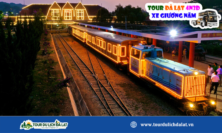 Tour Đà Lạt 4 ngày 3 đêm xe giường nằm